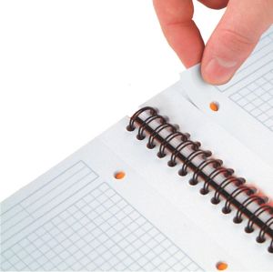 Oxford INTERNATIONAL Meetingbook, 160 pages, ft A4+, quadrill&eacute; 5 mm