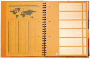 Oxford INTERNATIONAL organiserbook, 160 bladzijden, ft A4+, gelijnd
