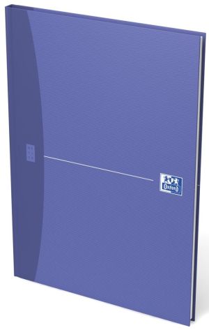 Oxford Office Essentials schrift, harde kaft, 192 bladzijden, ft A4, geruit 5 mm, geassorteerde kleuren