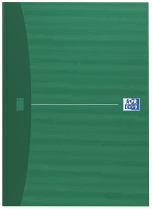 Oxford Office Essentials schrift, harde kaft, 192 bladzijden, ft A4, gelijnd, geassorteerde kleuren