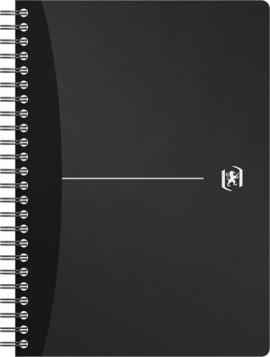 Oxford Office Urban Mix cahier &agrave; reliure spirale, 180 pages, ft A5, quadrill&eacute; 5 mm