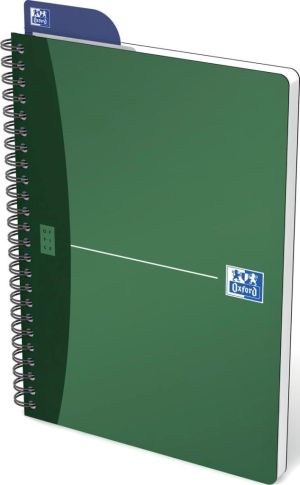 Oxford Office Urban Mix cahier &agrave; reliure spirale, 180 pages, ft A5, lign&eacute;