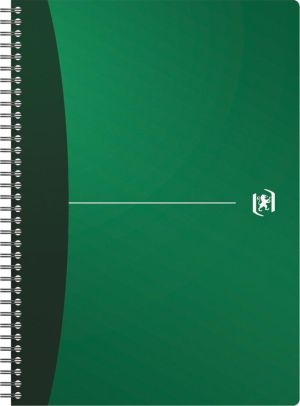 Oxford Office Urban Mix cahier &agrave; reliure spirale, 180 pages, ft A4, lign&eacute;