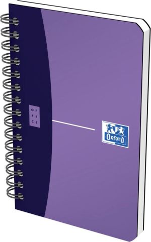 Oxford Office Urban Mix carnet de notes, 180 pages, ft 9 x 14 cm, quadrill&eacute; 5 mm, couleurs assorties