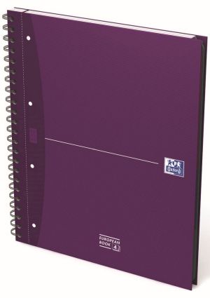 Oxford Office Essentials European Book, 240 bladzijden, ft A4+, gelijnd, geassorteerde kleuren