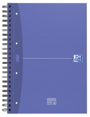 Oxford Office Essentials European Book, 240 bladzijden, ft A4+, gelijnd, geassorteerde kleuren