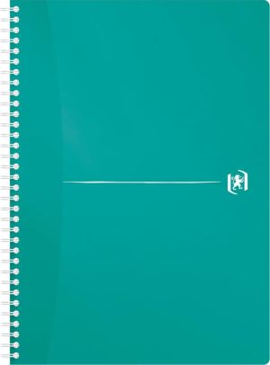 Oxford Office My Colours cahier &agrave; reliure spirale, 180 pages, ft A4, lign&eacute;, couleurs assorties