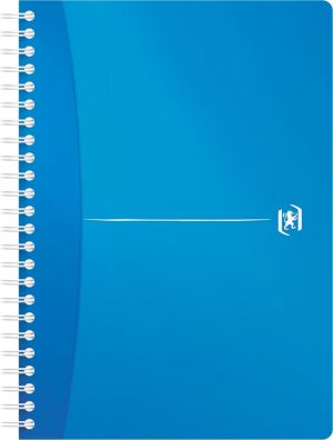 Oxford Office My Colours cahier &agrave; reliure spirale, 180 pages, ft A5, quadrill&eacute; 5 mm, couleurs assorties