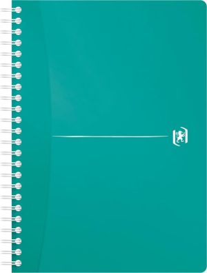 Oxford Office My Colours cahier &agrave; reliure spirale, 180 pages, ft A5, lign&eacute;, couleurs assorties