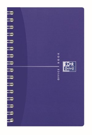 Oxford Office My Colours cahier de notes, 180 pages, ft 9 x 14 cm, quadrill&eacute; 5 mm, couleurs assorties