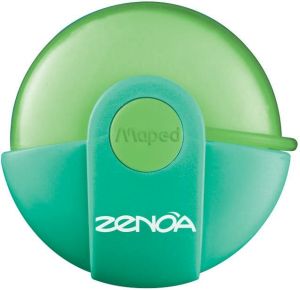 Maped gum Zenoa, geassorteerde kleuren, blister van 1 stuk