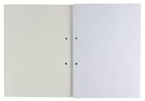 Gallery bloc de cours, quadrill&eacute; 5 mm, papier de 80 g/m&sup2;