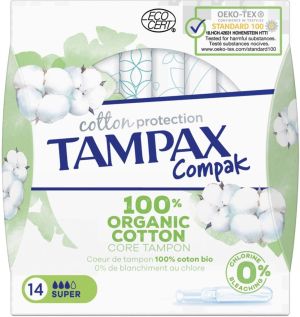 TAMPAX COTTON SUPER X14
