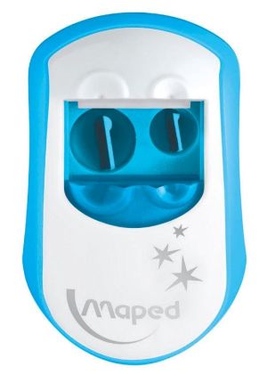 Maped potloodslijper Clean 2-gaats, op blister