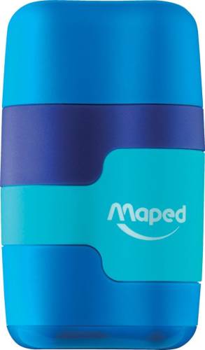 Maped potloodslijper + gom Connect Soft Touch, op blister