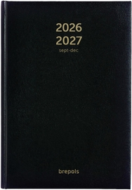 Brepols journal de classe Bretime Lima, noir, 2026-2027