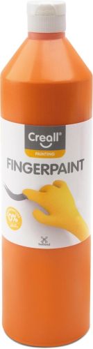 Creall vingerverf Happy, set met 10 flesjes van 750 ml in geassorteerde kleuren