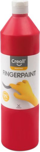 Creall vingerverf Happy, set met 10 flesjes van 750 ml in geassorteerde kleuren