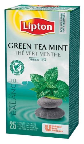 LIPTON GREEN TEA MUNT 25ST