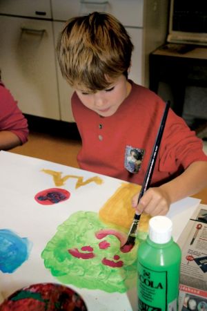 Talens Ecola plakkaatverf flacon van 500 ml, wit