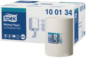 Tork poetspapier Centerfeed, 1-laags, systeem M2, pak van 6 rollen