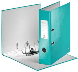 Leitz Ordner Wow ijsblauw, rug van8,5 cm