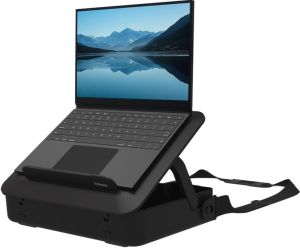 Fellowes Breyta laptoptas, met  laptopstandaard, zwart