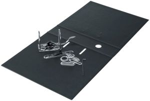 Leitz Recycle classeur &agrave; levier, dos de 8 cm, noir