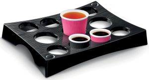 Take A Break by CEP bekerhouder, ft 25 x 33 cm, 11 gaten, zwart