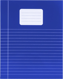 SOHO Basic schrift, A5, 40 vel, gelijnd, met kantlijn, geassorteerde kleuren