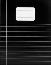 SOHO Basic schrift, A5, 40 vel, gelijnd, met kantlijn, geassorteerde kleuren