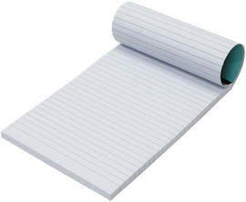 SOHO bloc-notes, A5, bloc de 100 feuilles, lign&eacute;