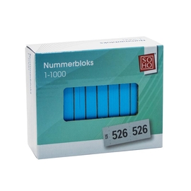 SOHO carnet pour vestiaire, 1-1000, couleurs assorties