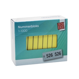 SOHO carnet pour vestiaire, 1-1000, couleurs assorties