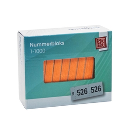 SOHO carnet pour vestiaire, 1-1000, couleurs assorties