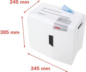 HSM shredstar X5 papiervernietiger, 4,5 x 30 mm