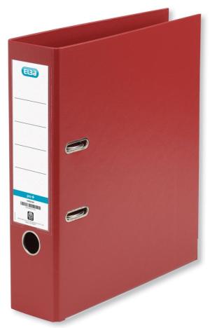 Elba classeur Smart plastique rouge, dos