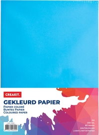 Creakit gekleurd papier, A4, 80 g, 250 vel, geassorteerde kleuren