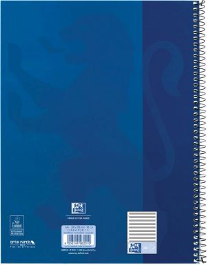 Oxford muziek collegeblok ft A4, 100 bladzijden