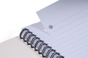 Oxford School bloc coll&egrave;ge, ft A5+, 160 pages, 17 trous, marge, lign&eacute;, assorti