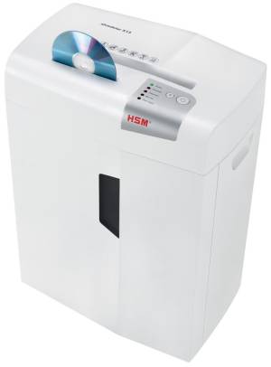 HSM shredstar X13 papiervernietiger, 4 x 37 mm
