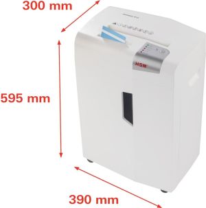 HSM shredstar X13 papiervernietiger, 4 x 37 mm