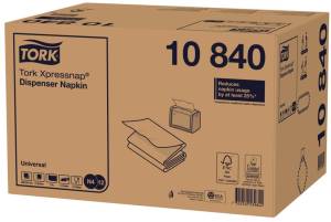 Tork servetten Expressnap  voor dispenser, 1-laags, 1125 per bundel