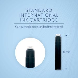 Waterman inktpatronen zwart 6X