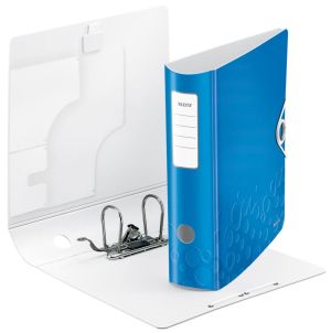 Leitz WOW classeur &agrave; levier Active, dos de 8,2 cm, bleu
