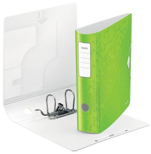 Leitz WOW classeur &agrave; levier Active, dos de 8,2 cm, vert