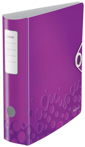 Leitz ordner Wow active paars, rugvan 75