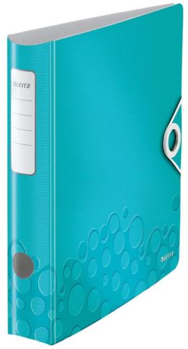 Leitz ordner Wow active ijsblauw, rug va