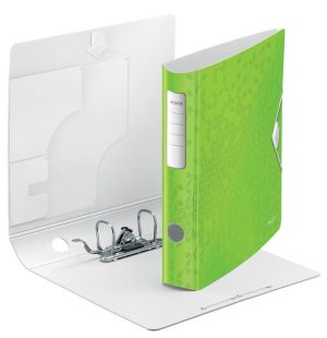 Leitz WOW classeur &agrave; levier Active, dos de 6,5 cm, vert