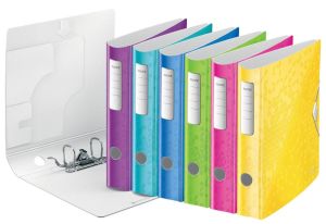 Leitz WOW ordner Active, geassorteerde kleuren, rug van 6,5 cm